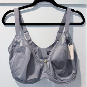 BNWT Jasmine Flexwire Demi Unpadded Spacer Bra | 38i | Storm Grey